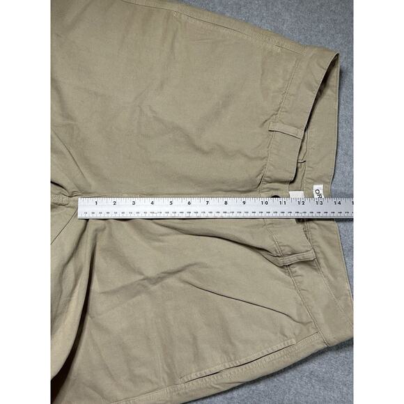 Orvis Chino Shorts Mens W34 Beige Khaki Golf Hiking Fishing Slash Pockets Tan - Picture 7 of 12